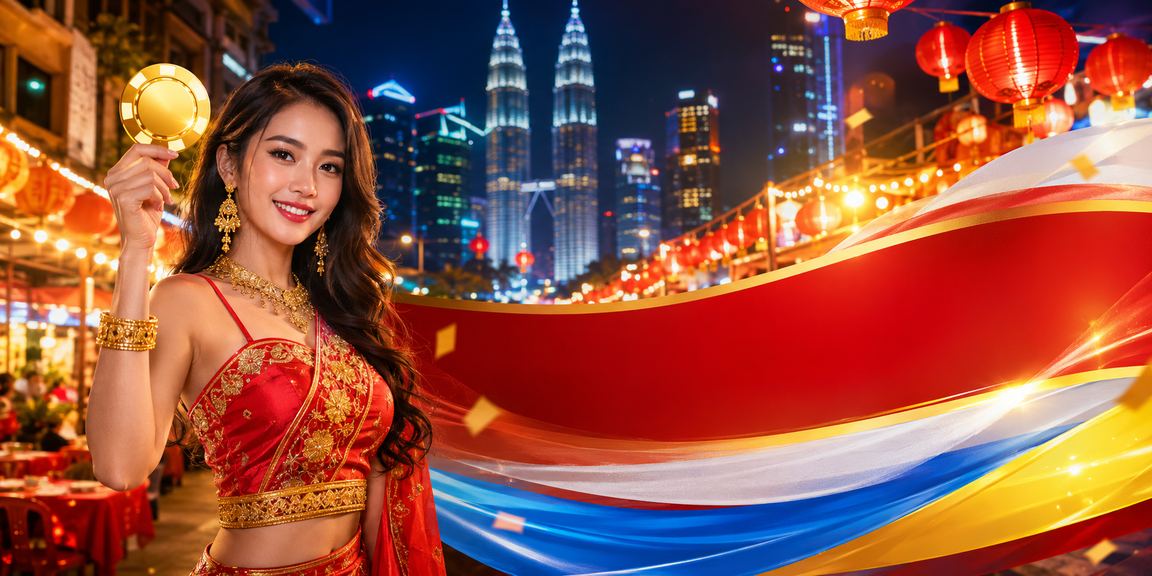 Suasana kasino langsung gaya Malaysia di Kuala Lumpur